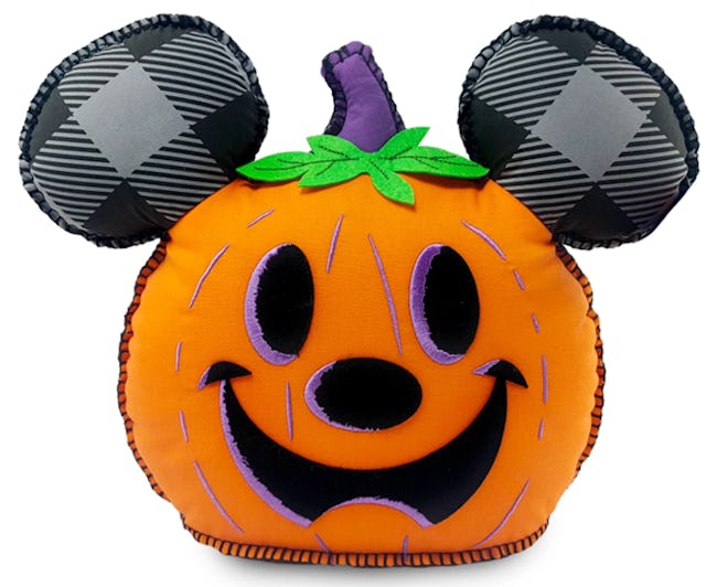 Mickey Mouse Jack-O'-Lantern Halloween Pillow