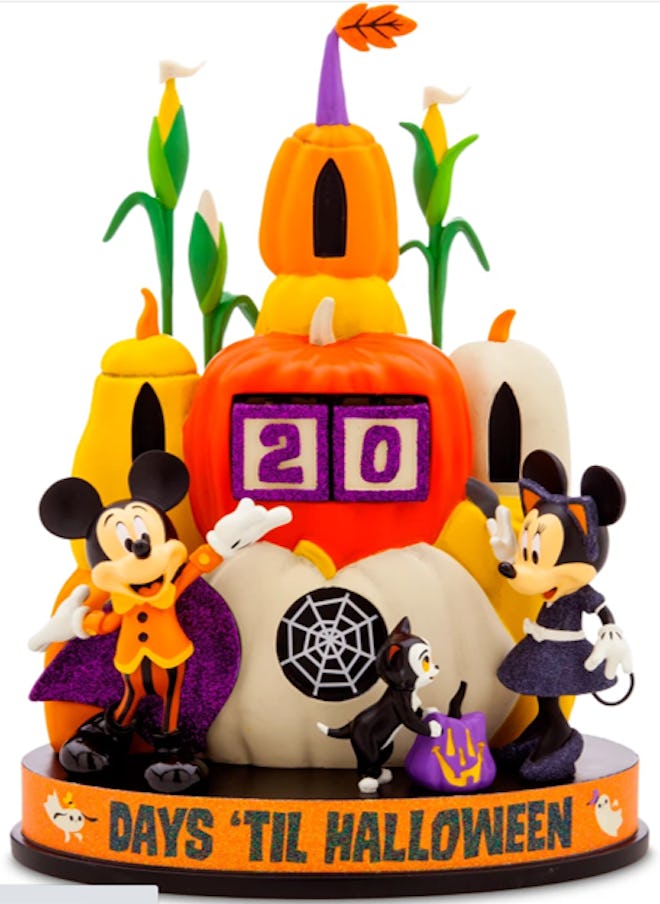 Mickey & Minnie Mouse Halloween Countdown Calendar