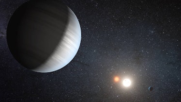 While sub-Neptunes are fairly common throughout the universe, their larger counterparts, icy giants ...