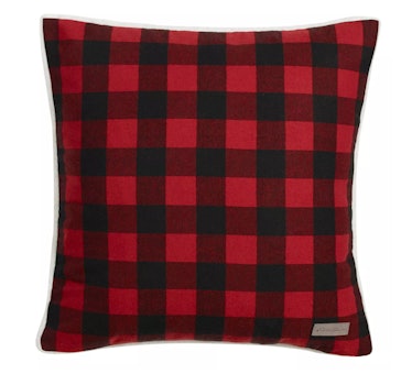 Plaid Flannel Throw Pillow