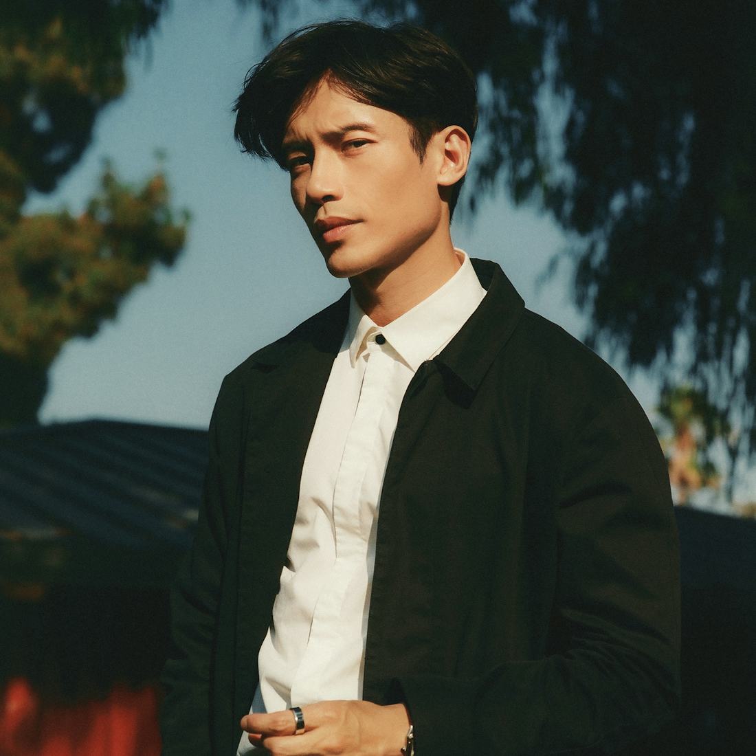 Manny Jacinto in August 2021 at Burbank's Mountain View Park.