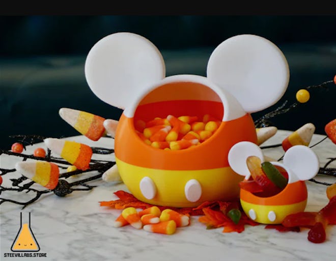 Mickey Mouse Disney Inspired Halloween Candy Corn Candy Dish