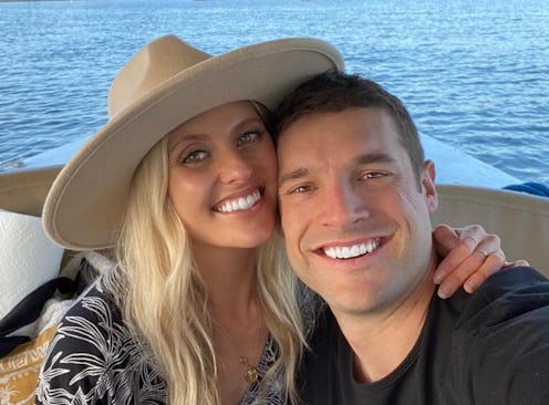 Garrett Yrigoyen celebrating his first anniversary with girlfriend Alex Farrar