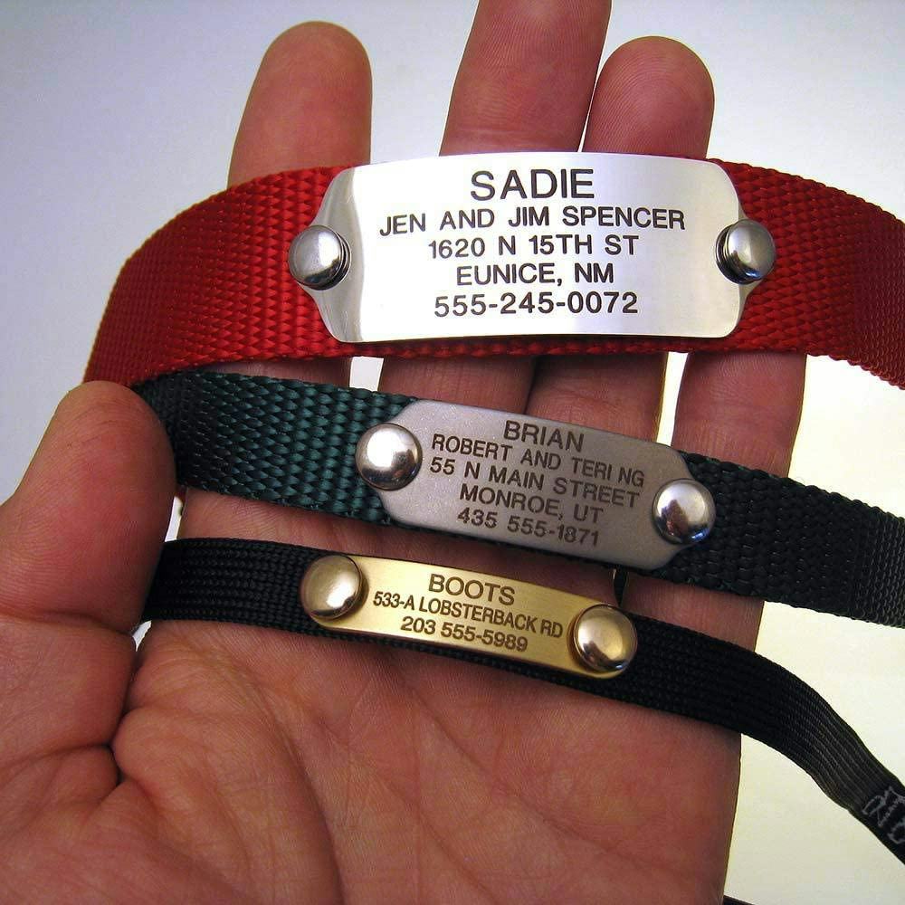 LuckyPet Rivet-On Pet ID Tag