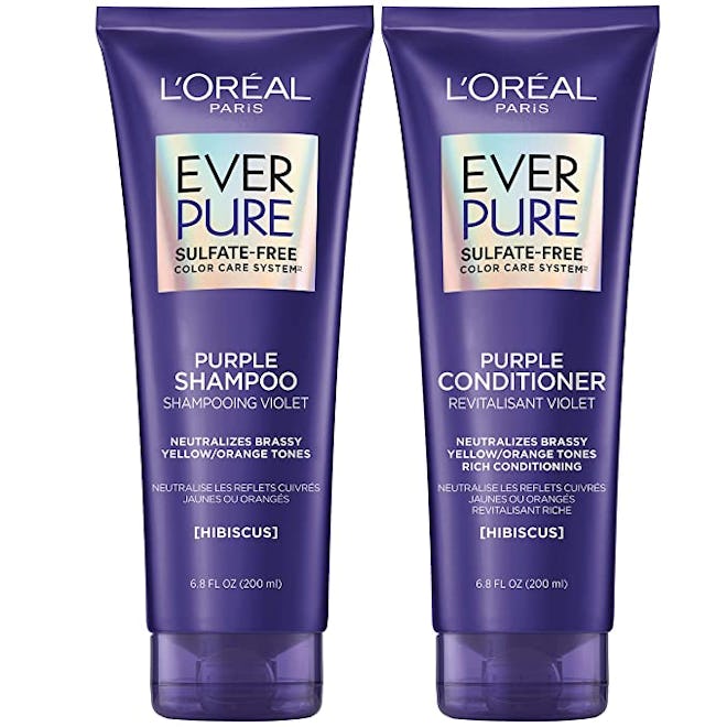 L'Oreal Paris EverPure Purple Shampoo and Conditioner (2-Pack)