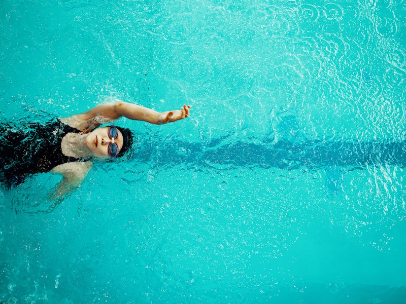 swimming
