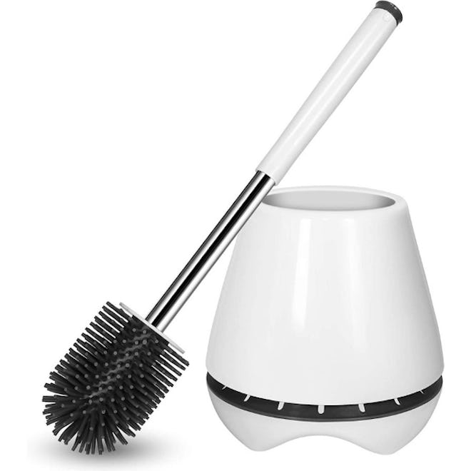 nacena Silicone Toilet Brush and Holder