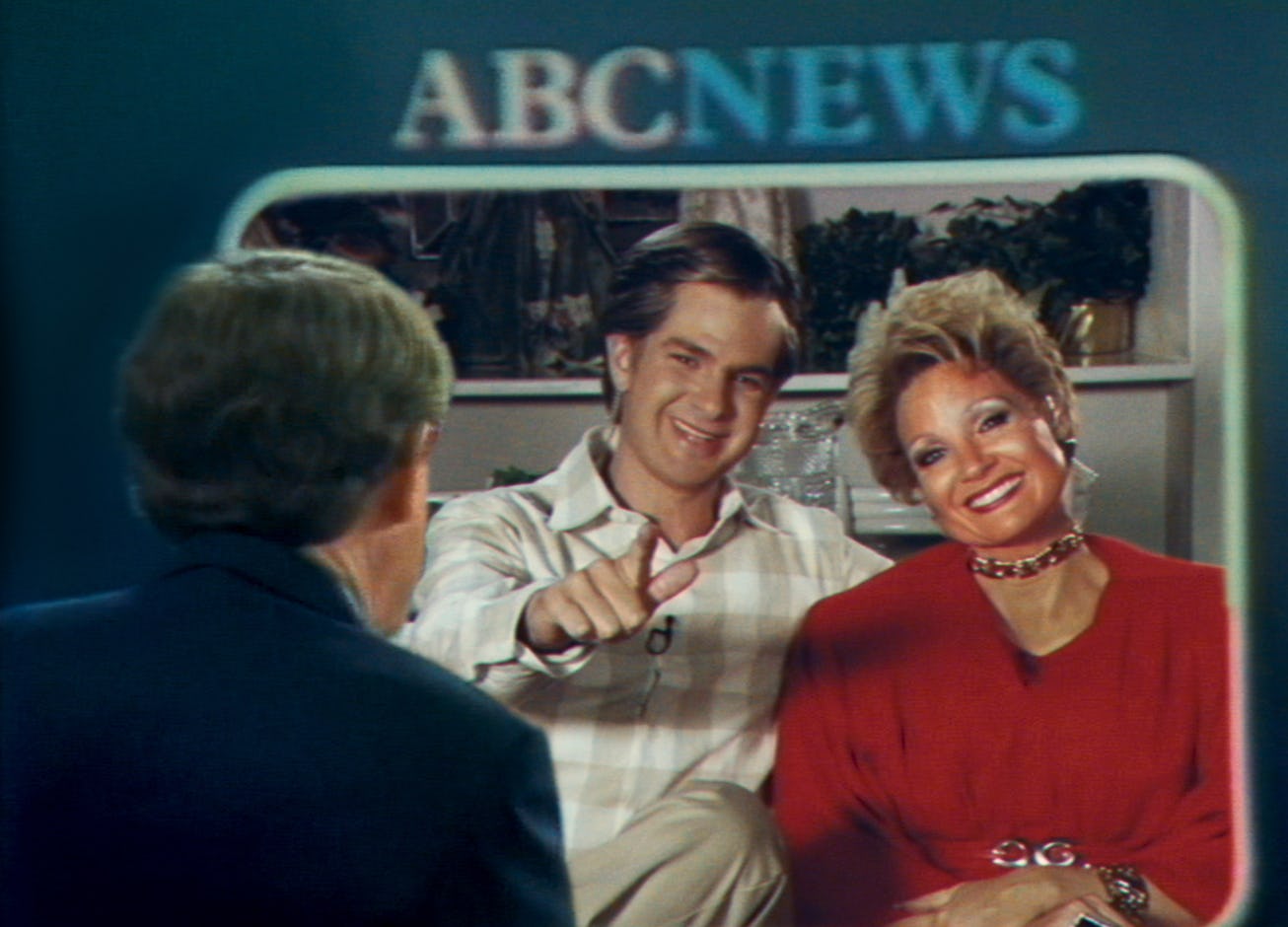 Andrew Garfield in 'The Eyes of Tammy Faye.'