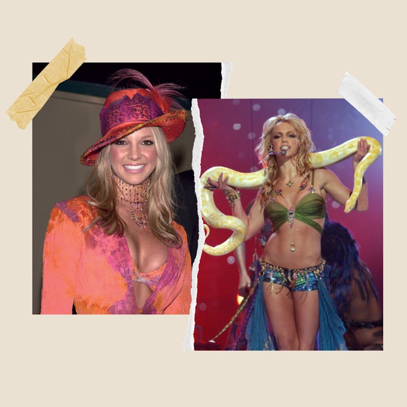 britney spears 2000s costume with sparkle hat｜TikTok Search