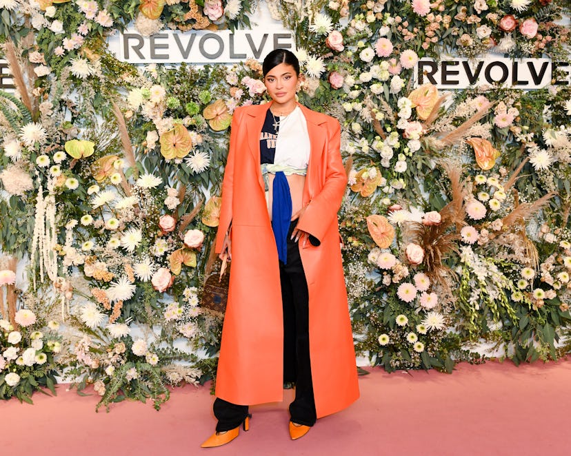 Kylie Jenner at the Revolve Gallery Opening Reception during NYFW in September 2021.