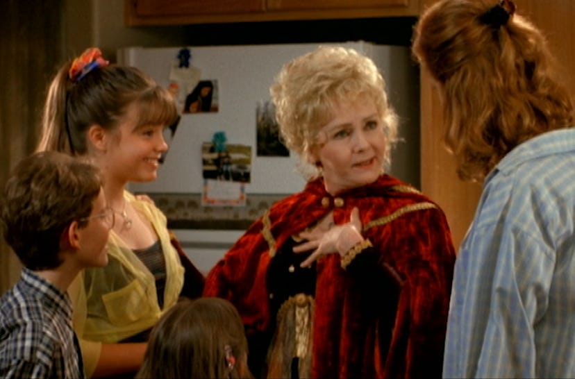 Halloweentown stars Debbie Reynolds.