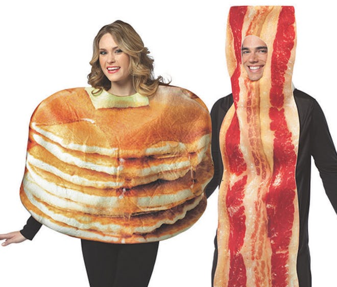 Adult Pancakes & Bacon Couples Costume