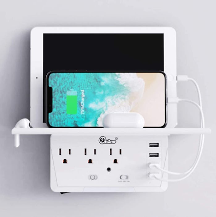 ON2NO Outlet Extender with Shelf