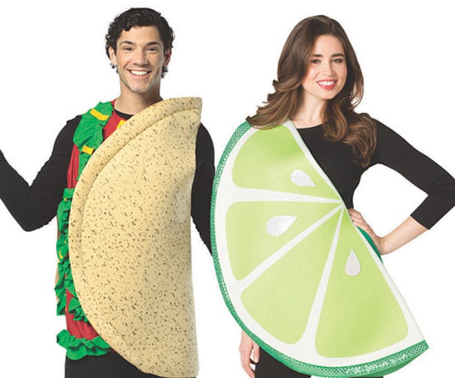 Adult Taco and Lime Couple Costume