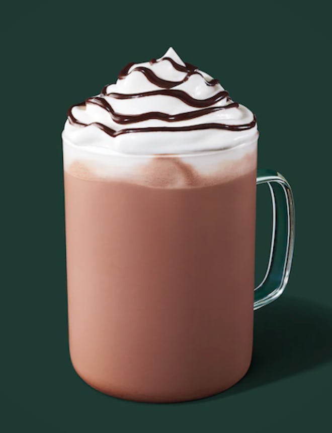 Image of Starbucks Hot Chocolate drink.