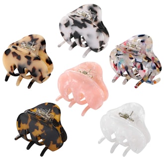 Funtopia Hair Claw Clips (6-Pack)