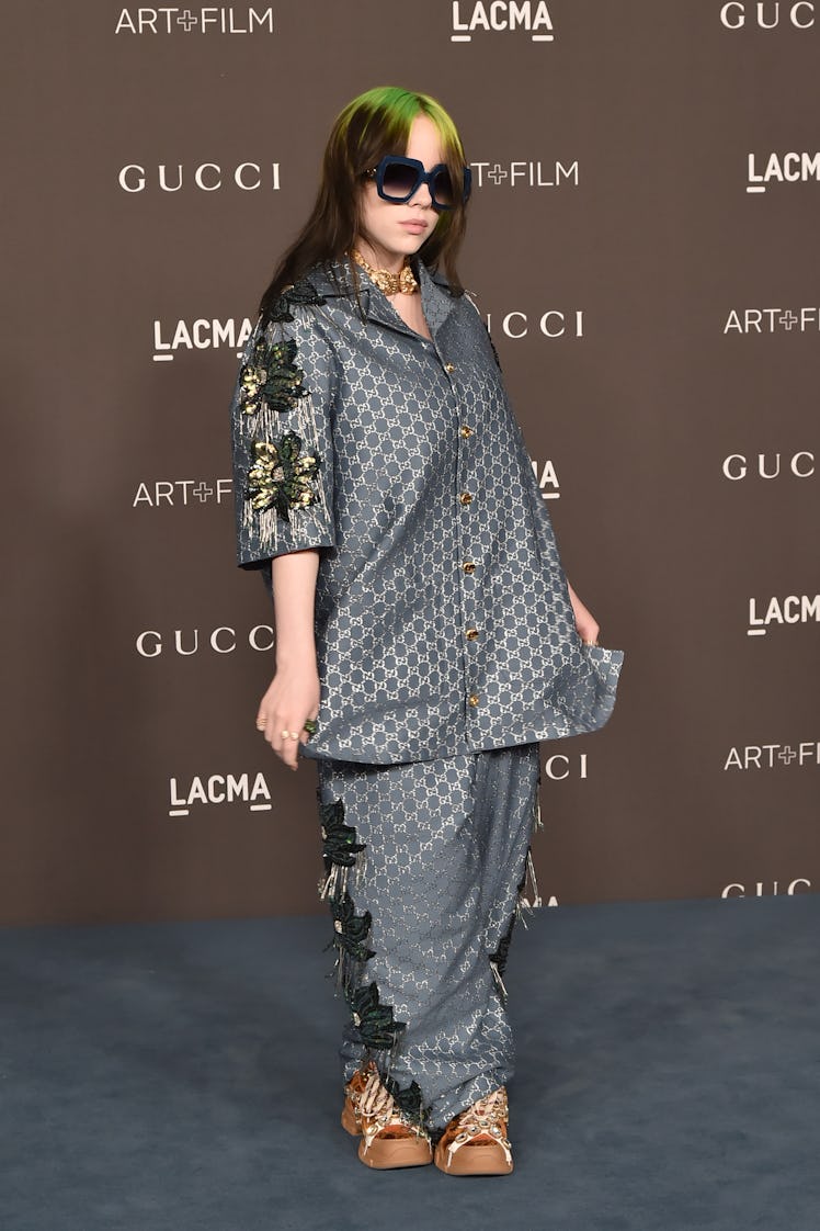  Billie Eilish attends the 2019 LACMA Art + Film Gala at LACMA on November 02, 2019 in Los Angeles, ...