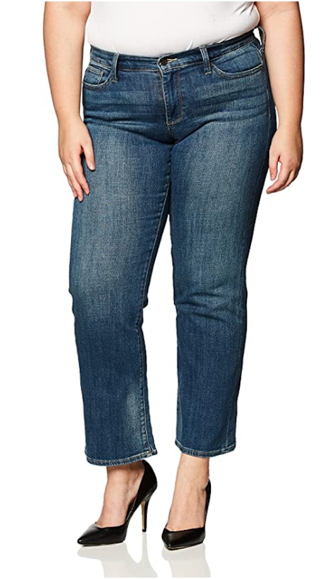 Lucky Brand mid-rise bootcut jeans. 