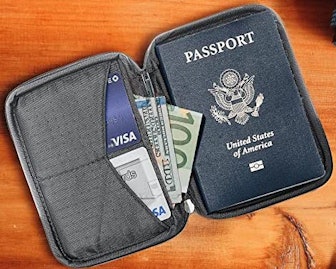 Zero Grid Passport Wallet