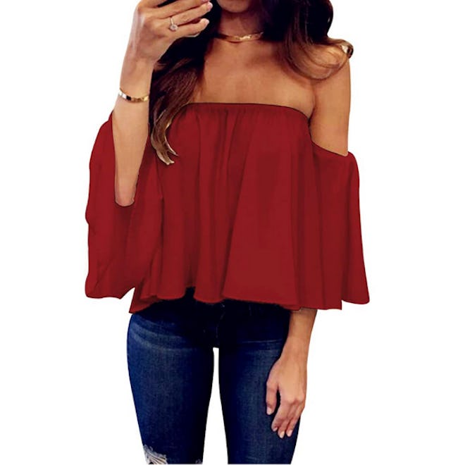 Miskely Off Shoulder Blouse