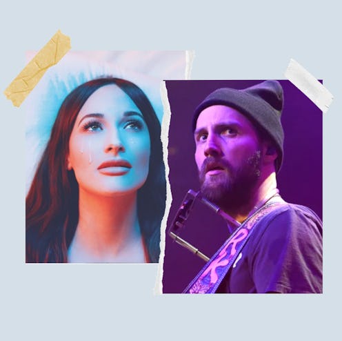 Kacey Musgraves promo art. A photo of Ruston Kelly performing.