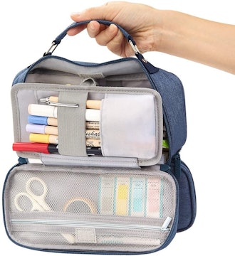 EASTHILL Big Capacity Pencil Case Stationery Storage 