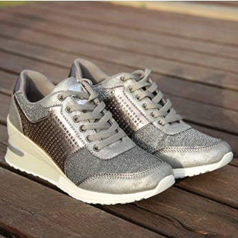 Cestfini High Heeld Wedge Sneakers