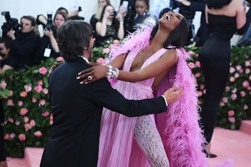 Naomi Campbell & Pierpaolo Piccioli at the 2019 Met Gala.