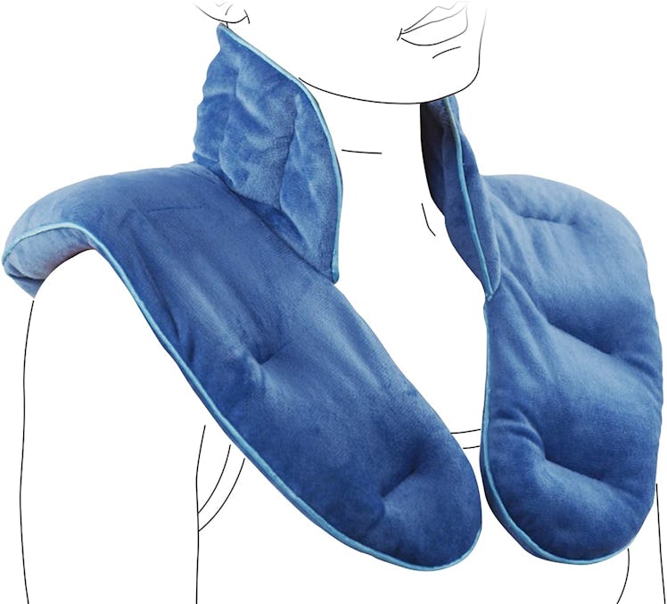 Calming Comfort Weighted Hot Neck Wrap