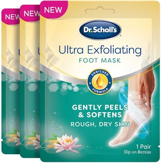 Dr. Scholl's Ultra Exfoliating Foot Peel Mask (3-Pack)