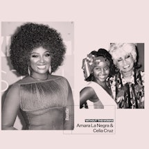 Amara La Negra shares how her idol Celia Cruz helped her embrace her Afro-Latina identity