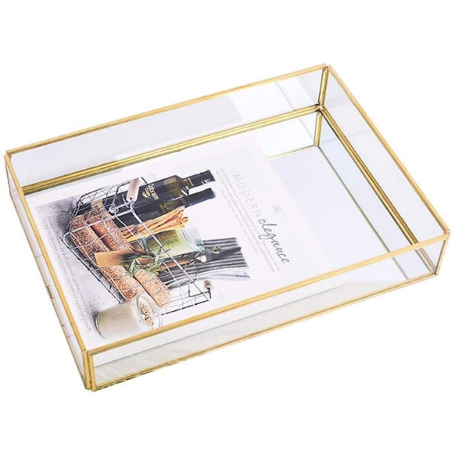 Sooyee Gold Mirror Tray