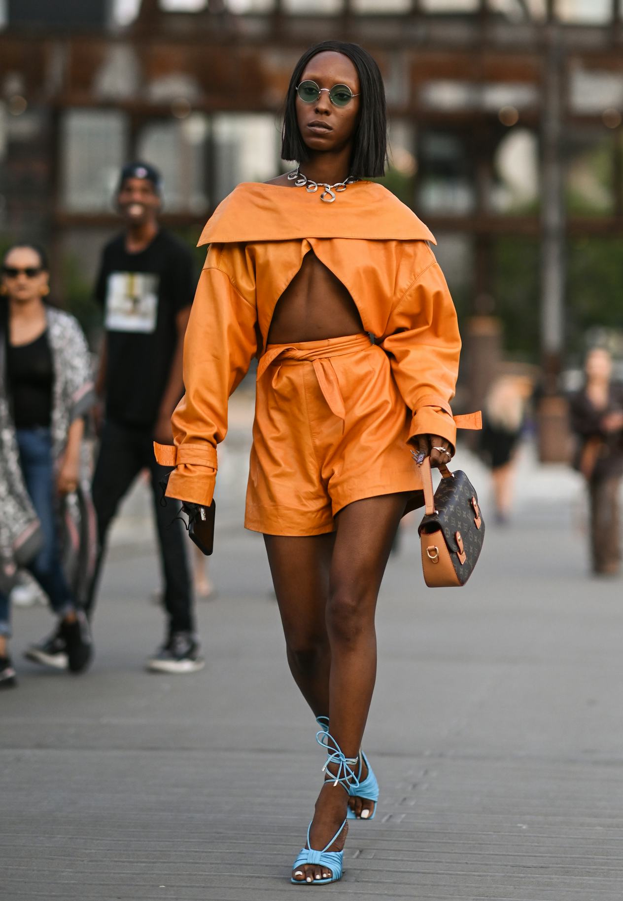 NYFW Spring 2022's Best Street Style Looks Are All About Maximalism