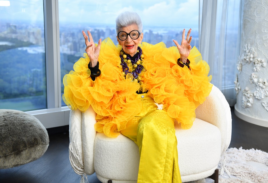 It Took Her 100th Birthday, But Iris Apfel Is Back to Dressing Up