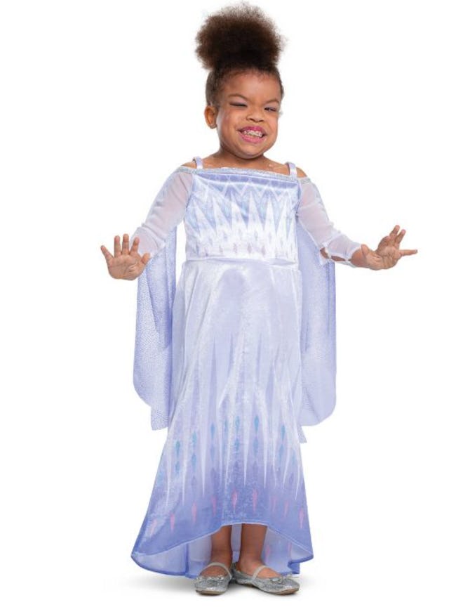 Kids’ Adaptive Frozen Elsa Snow Queen Halloween Costume