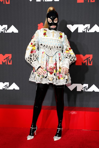 Kim Petras attends the 2021 MTV Video Music Awards at Barclays Center on September 12, 2021 in the B...