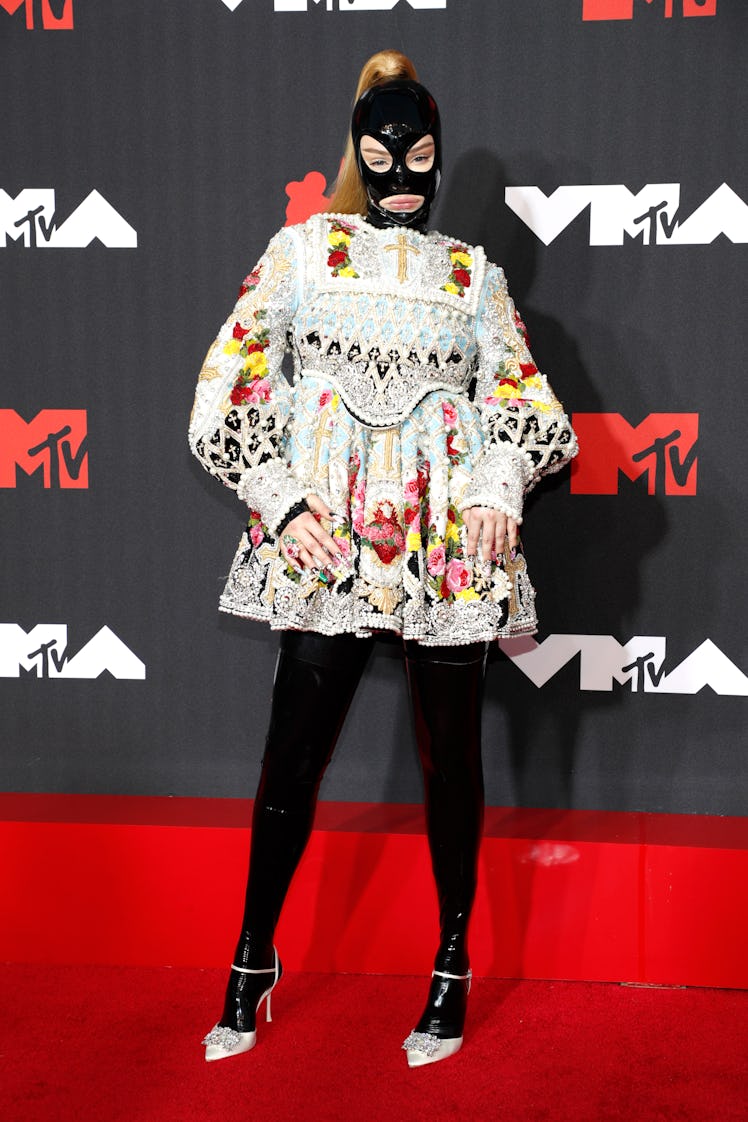 Kim Petras attends the 2021 MTV Video Music Awards at Barclays Center on September 12, 2021 in the B...