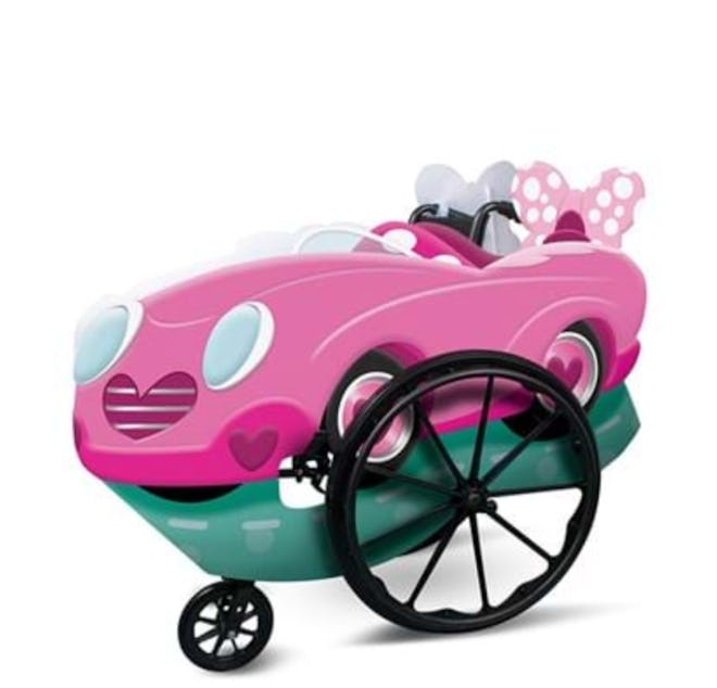 Adaptive Pink Minnie Wheelchair Cover Costume