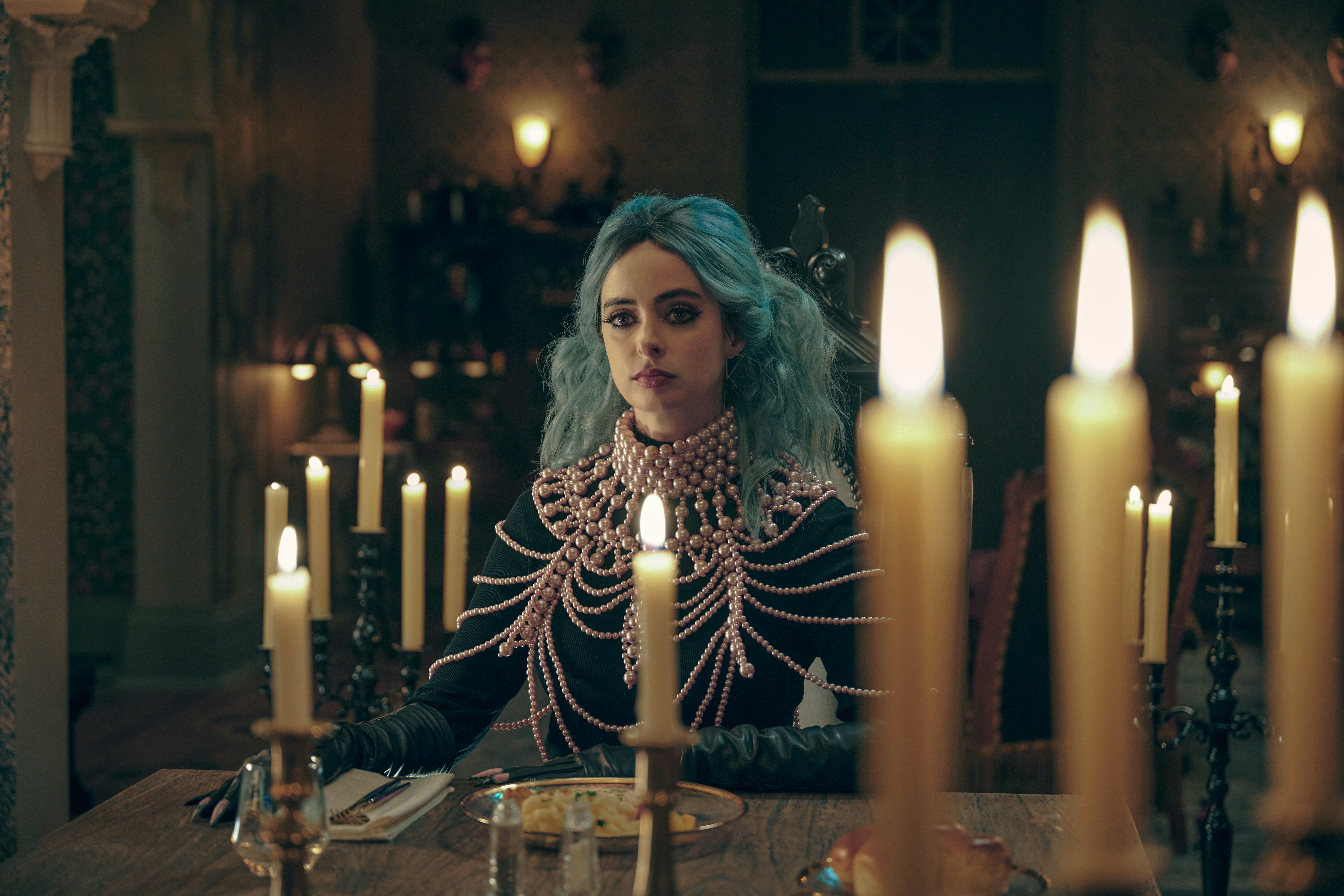 Krysten Ritter appears in the horror film 'Nightbooks,' via the Netflix press site.