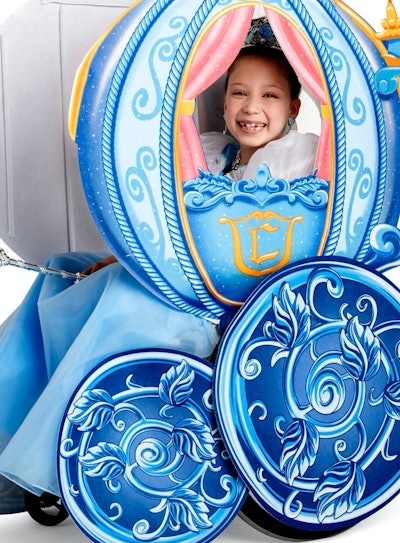 Cinderella’s Coach Wheelchair Cover Set by Disguise