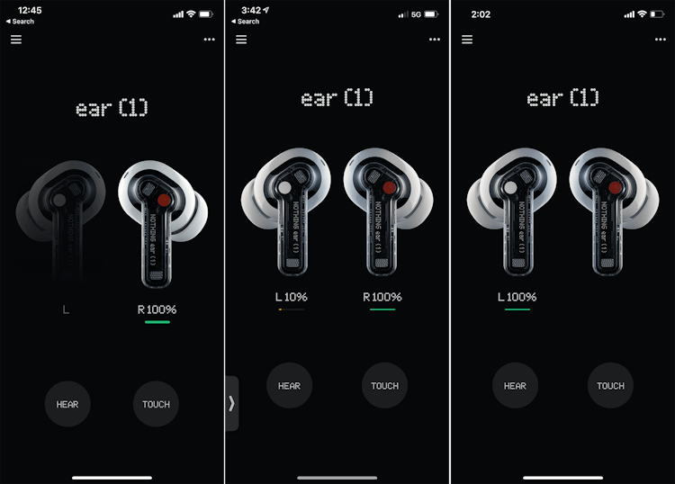 Nothing Ear 1 review: App charging issues and battery display problems