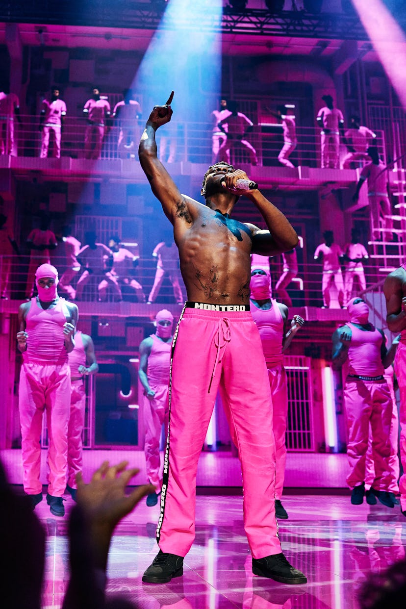 Lil Nas X performing