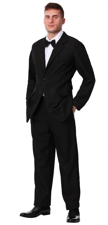 You can get a suit for cheap from Halloween stores if you want to portray Big from 'Sex and the City...