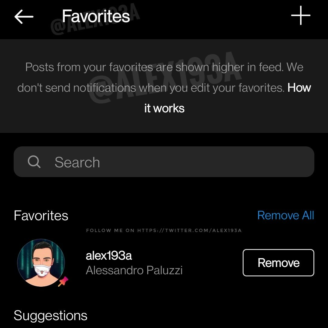 Instagram is building a 'Favorites' feature so you don't miss