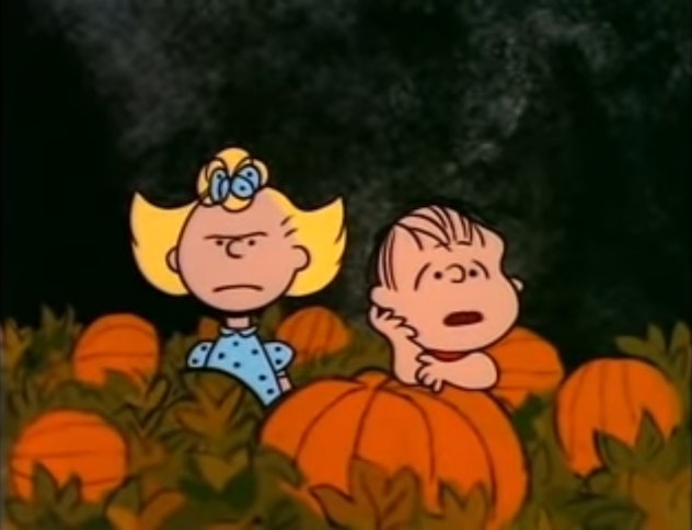 It's The Great Pumpkin Charlie Brown first aired in 1966