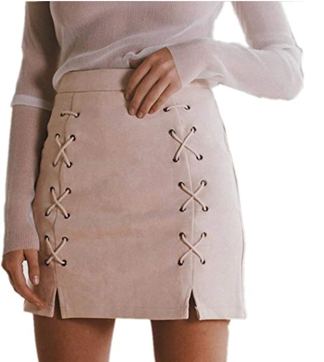 katiewens Lace Up Skirt