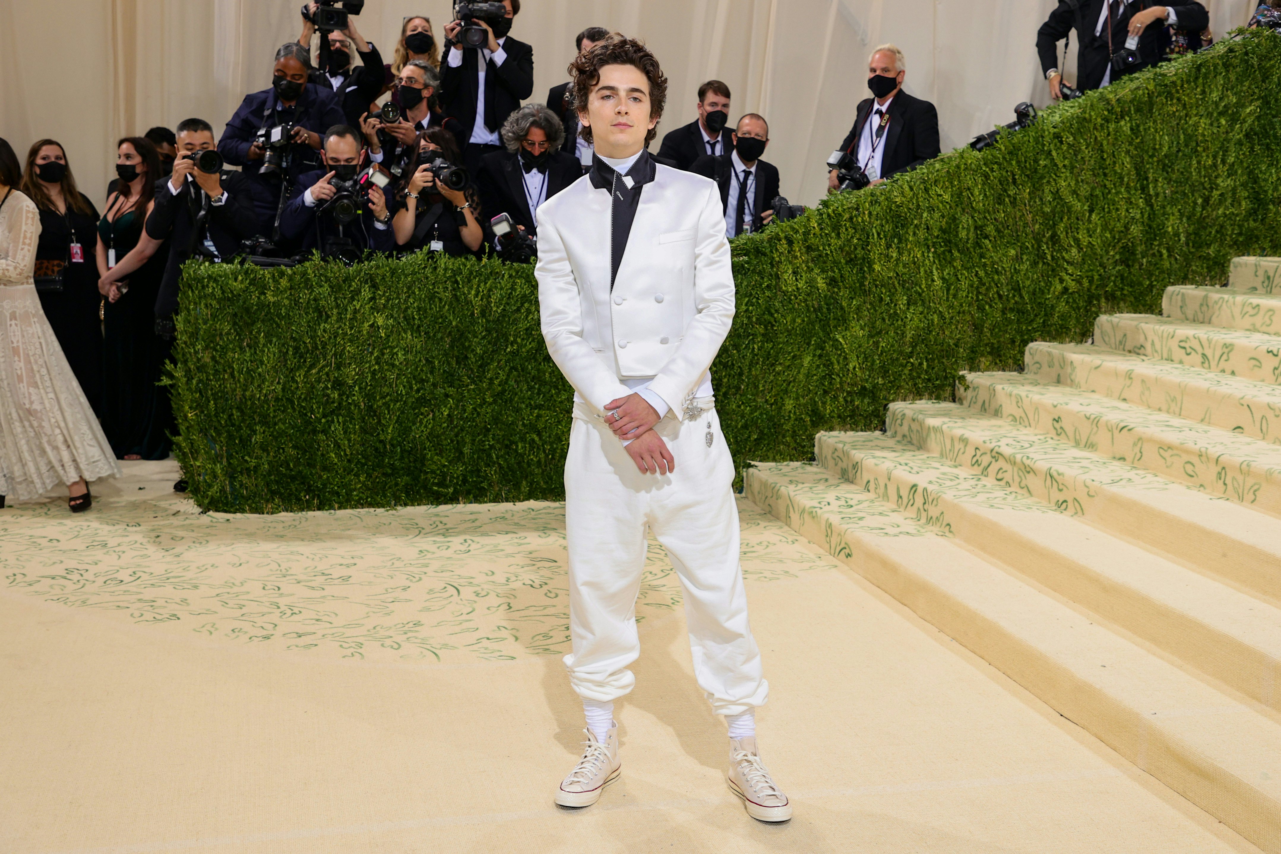 Timothée Chalamet Broke The Rules Mixing Multiple Designers For The Met Gala