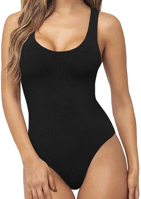 MANGOPOP Scoop Neck Bodysuit