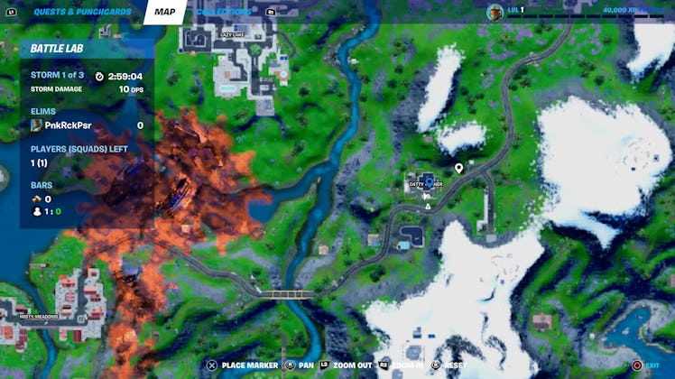 fortnite color bottle location 7-1