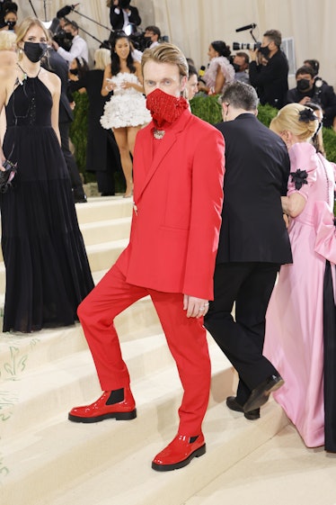 Finneas attends The 2021 Met Gala Celebrating In America: A Lexicon Of Fashion at Metropolitan Museu...